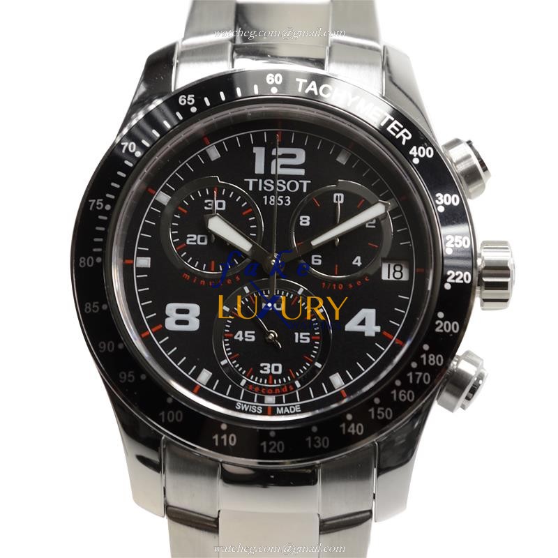 Tissot T039.417.11.057.02 Replica Watch, Quartz Movement, Black Dial, Steel Bracelet - Luxury Replica Watch