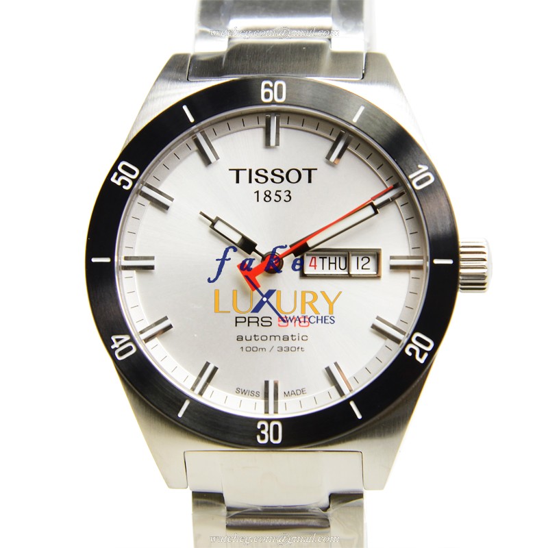Tissot T044.430.21.031.00 - Replica Watch - Automatic - White Dial - Steel Bracelet - 42mm - Luxury Replica Watch