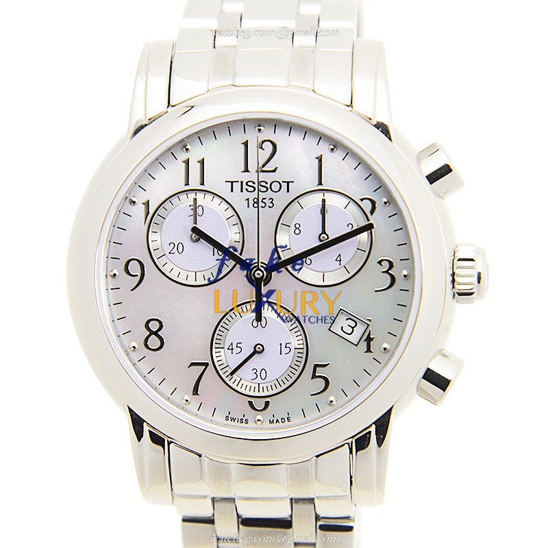 Tissot T050.217.11.112.00 T-Classic Replica Watch, Quartz Movement, Silvery White Dial, Steel - Luxury Replica Watch