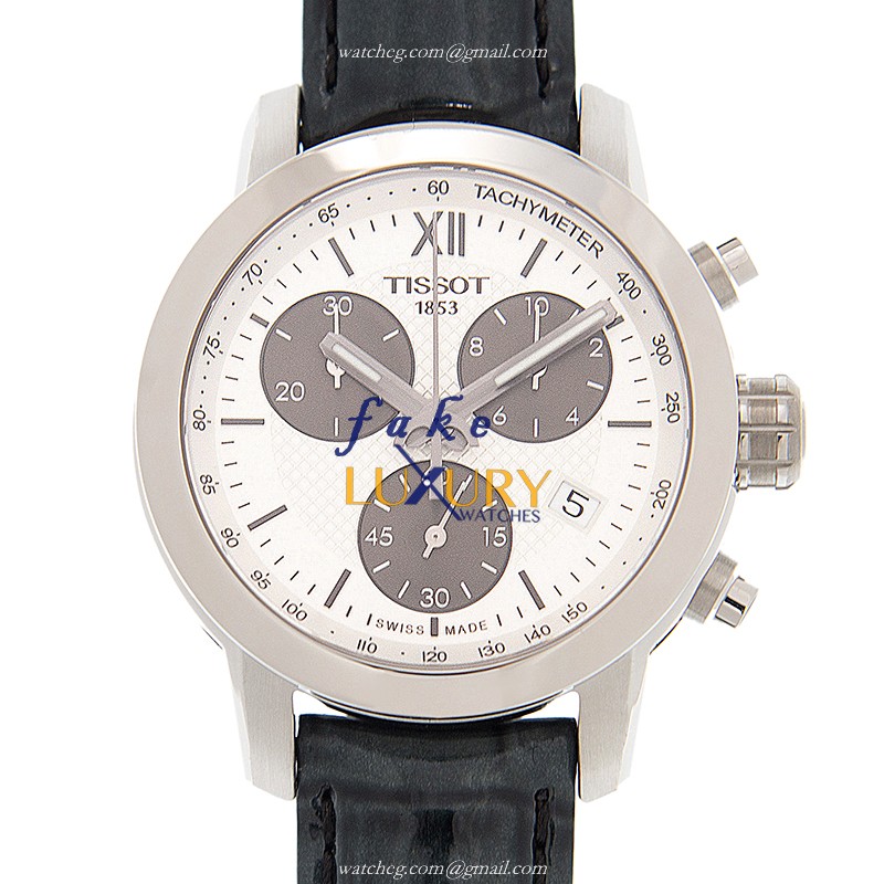 Tissot T055.217.16.038.00 Replica Watch, White Dial, Stainless Steel Case, Quartz Movement - Luxury Replica Watch