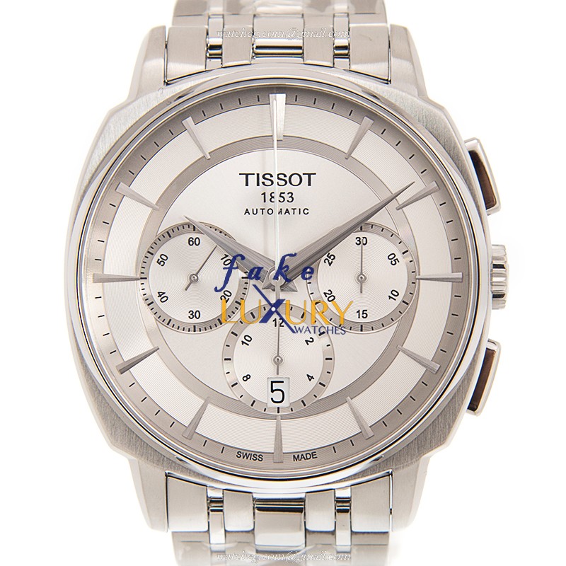 T059.527.11.031.00 - Tissot T-Classic Replica Watch Automatic Silver Dial Steel - Luxury Replica Watch