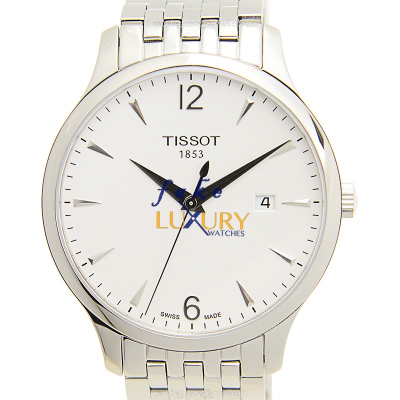Tissot T063.610.11.037.00 T-Classic Quartz Stainless Steel Silver Dial Replica Watch - Luxury Replica Watch