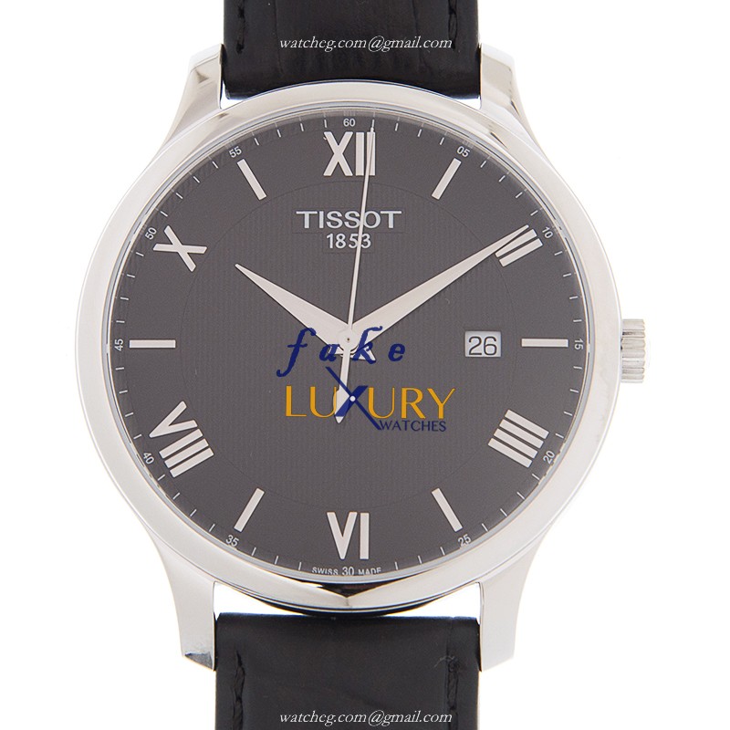 Tissot T063.610.16.058.00 Replica Watch, Quartz Movement, Black Dial, 42mm Steel Case - Luxury Replica Watch