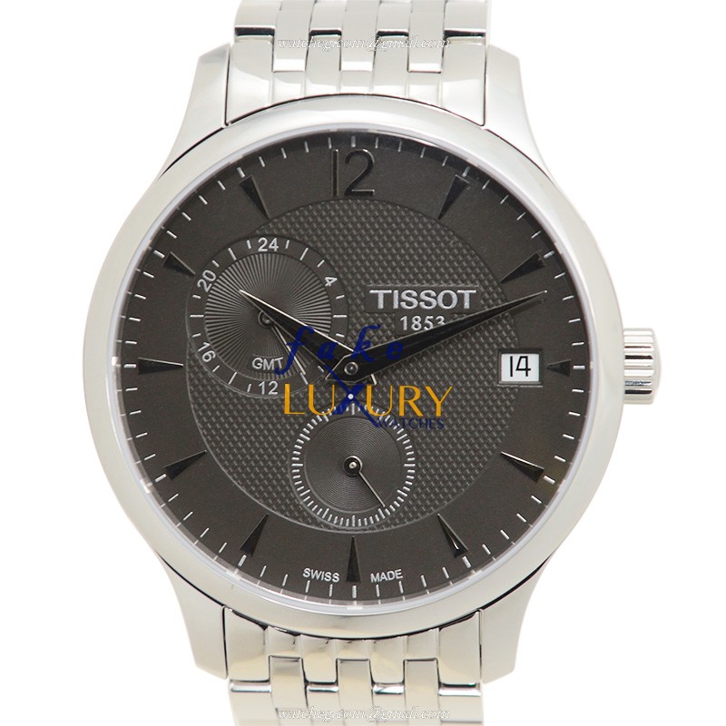 Tissot T063.639.11.067.00 T-Classic Automatic Replica Watch, Gray Dial, Silver Stainless Steel - Luxury Replica Watch