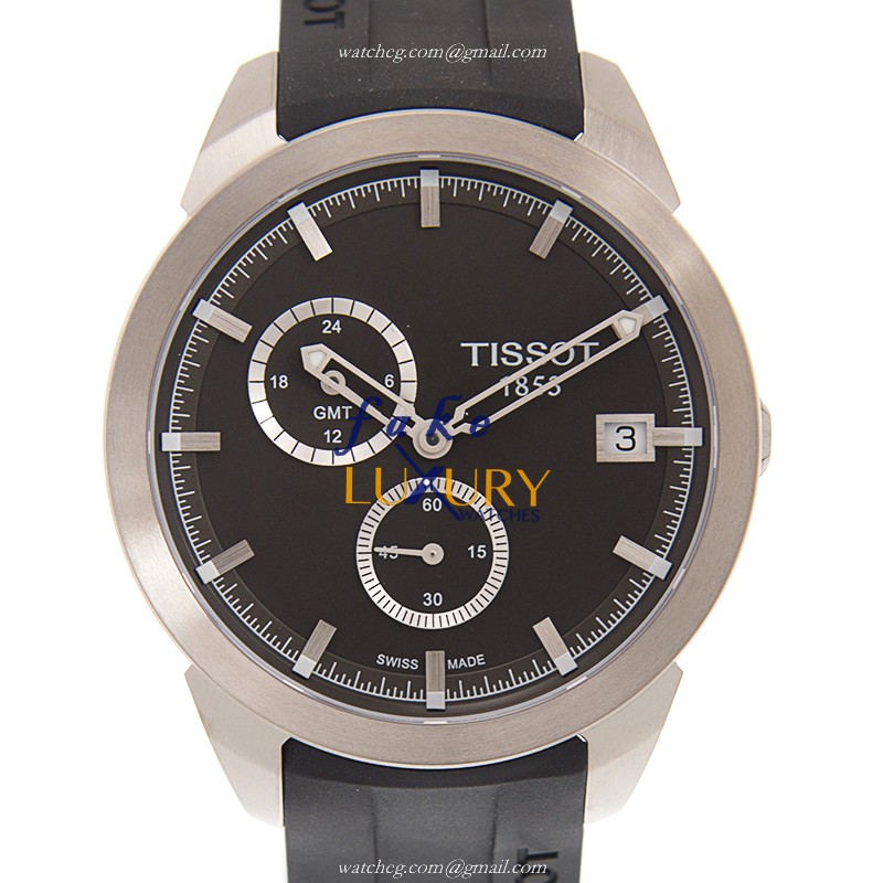 Tissot T069.439.47.061.00 T-SPORT Replica Watch Quartz Titanium Black Dial 43mm - Luxury Replica Watch