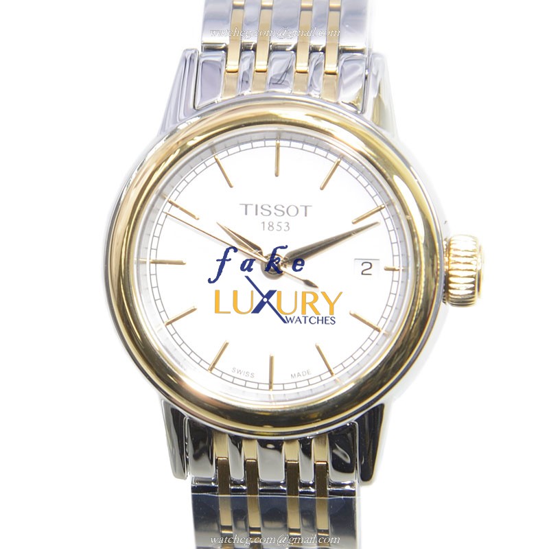 Tissot T-CLASSIC T085.210.22.011.00 | 29.5mm Quartz White Dial Stainless Steel | Replica Watch - Luxury Replica Watch