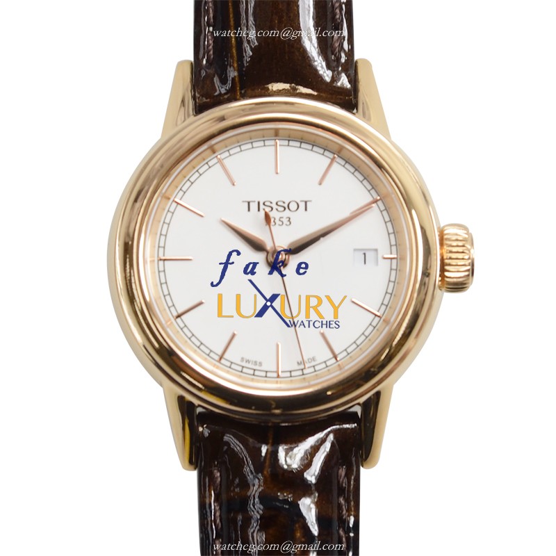 T085.210.36.011.00 - Tissot T-Classic Replica Watch - Quartz Stainless Steel 29.5mm White Dial - Luxury Replica Watch