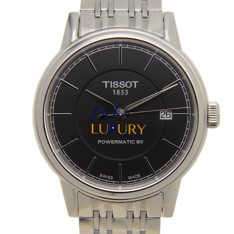 Tissot T085.407.11.051.00 Replica Watch, Black Dial, Stainless Steel Bracelet, Automatic Movement - Luxury Replica Watch