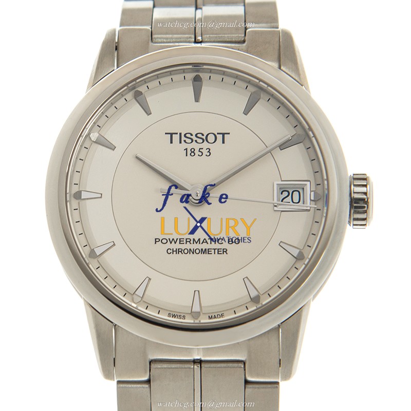 Tissot T-CLASSIC T086.208.11.261.00 Replica Watch, Automatic Movement, White Dial, Steel Bracelet - Luxury Replica Watch