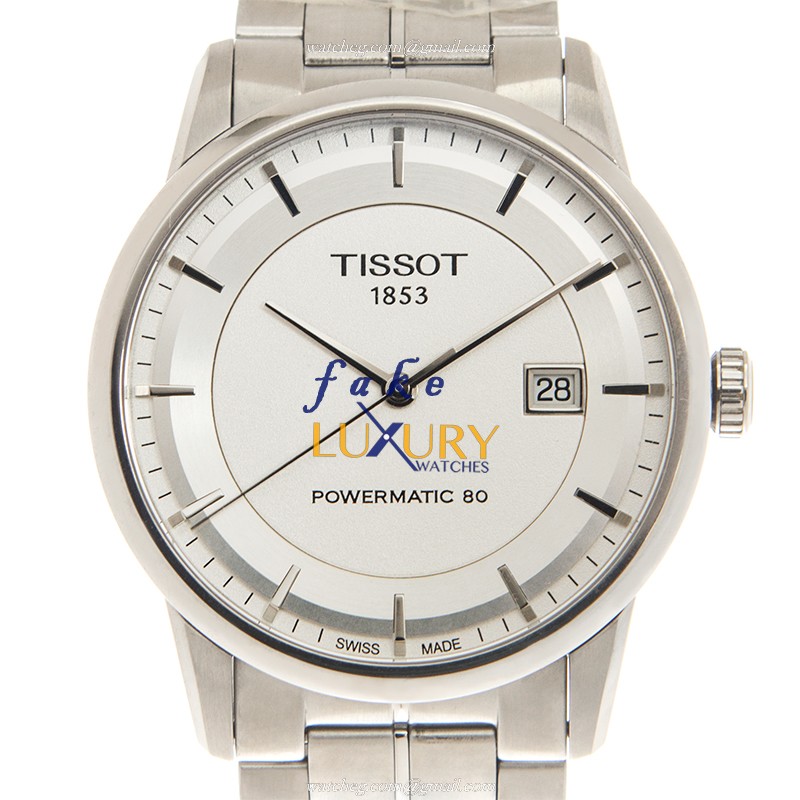 Tissot T086.407.11.031.00 Replica Watch, Silver Dial, Automatic Movement, Steel Bracelet - Luxury Replica Watch