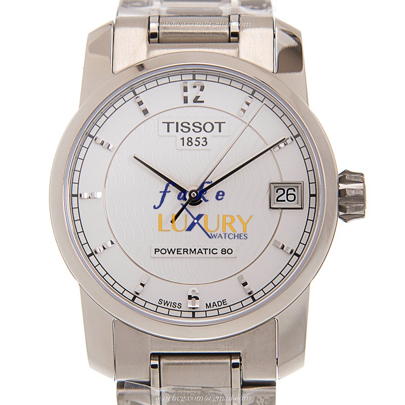 Tissot T087.207.44.037.00 Replica Watch, Titanium Case, Silver Dial, Automatic Movement - Luxury Replica Watch