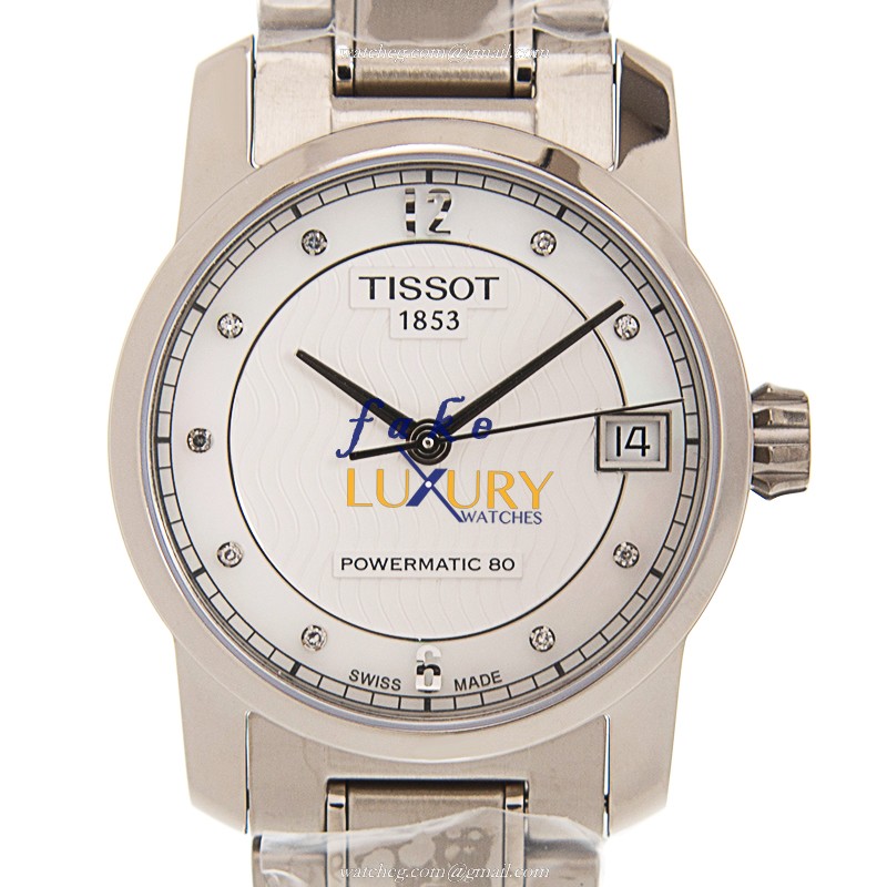 Tissot T087.207.44.116.00 T-Classic Replica Watch, White Dial Titanium Automatic - Luxury Replica Watch