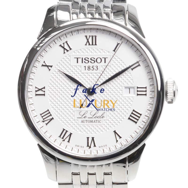 Tissot T-CLASSIC T41.1.483.33 Replica Watch, Automatic Movement, Silver Dial, Steel Bracelet - Luxury Replica Watch