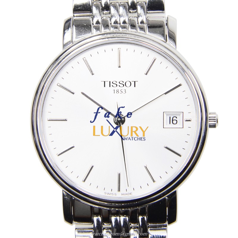 Tissot T52.1.481.31 T-Classic Replica Watch - Quartz - Silver Dial - Stainless Steel - 34mm - Luxury Replica Watch