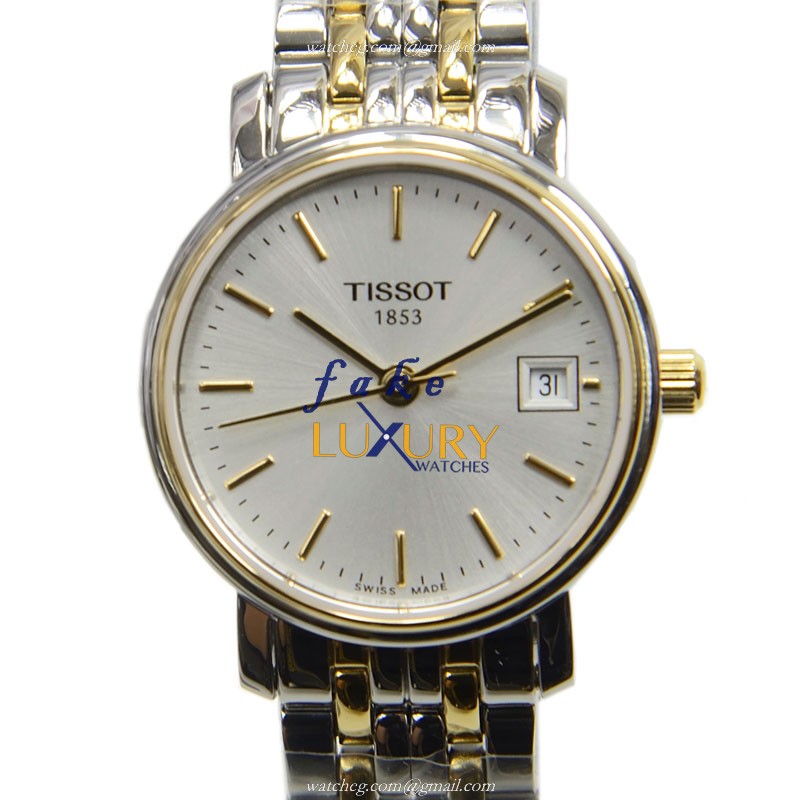 Tissot T52.2.281.31 T-Classic - Replica Watch - Silver Dial - Quartz - Stainless Steel - Luxury Replica Watch