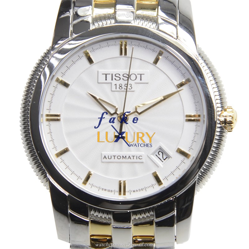 Tissot T97.2.483.31 Replica Watch, White Dial, Steel Case, Automatic Movement - Luxury Replica Watch
