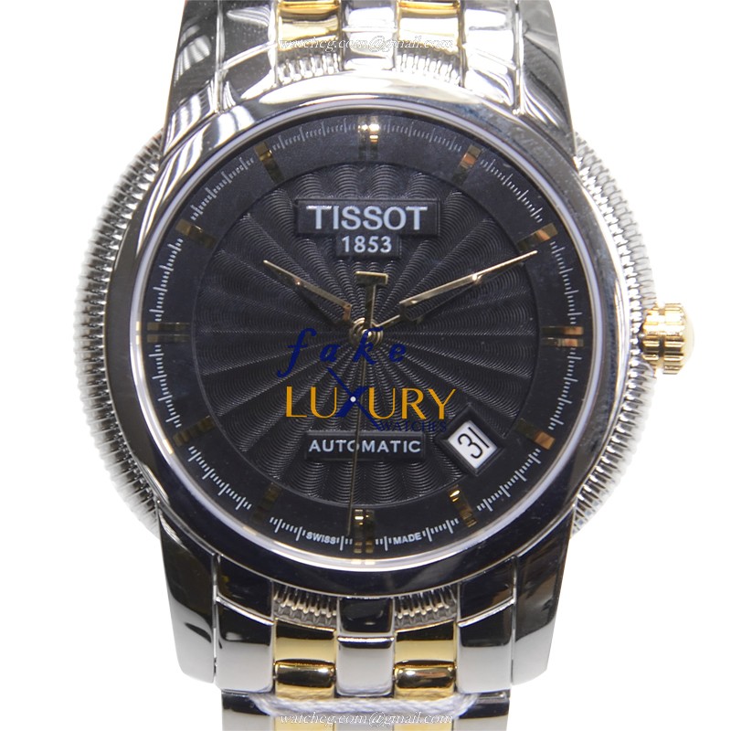 Tissot T97.2.483.51 T-Classic Automatic Stainless Steel Black Dial Replica Watch - Luxury Replica Watch