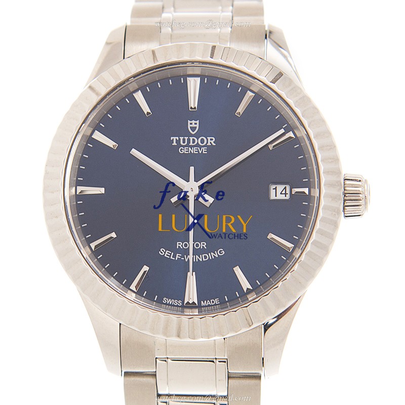 Tudor 12310-65030-BL Replica Watch, Automatic, Blue Dial, Stainless Steel Case, Swiss Movement - Luxury Replica Watch
