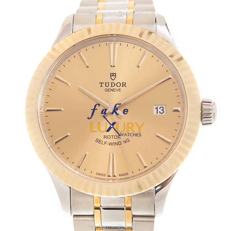 Tudor 12513-65053-CH Luxury Replica Watch, Auto, 38mm Gold & Steel Case, Swiss, 100M Water Res - Luxury Replica Watch