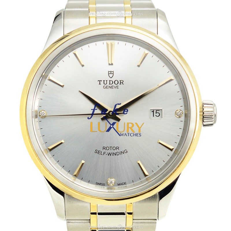 Tudor 12703-65073-3DI-SV Automatic Gold & Steel - Replica Watch - Silver Dial - Tudor Clone - Luxury Replica Watch