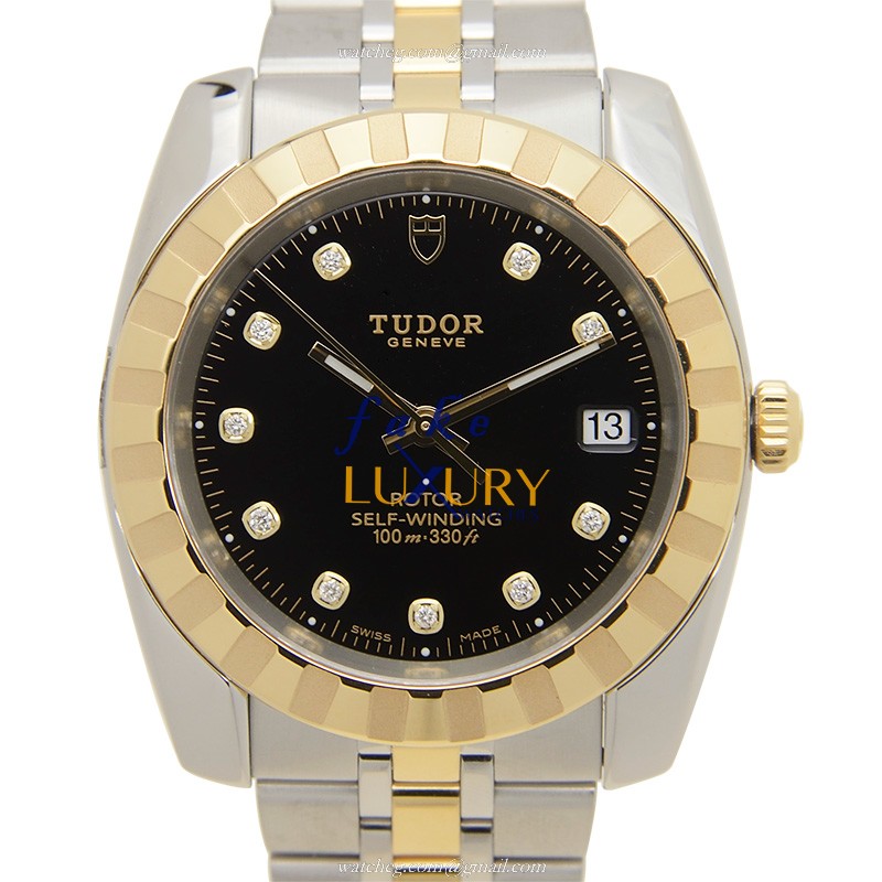 21013-62583-10DI BK - Tudor CLASSIQUE Replica Watch - Automatic - Black Dial - Luxury Replica Watch