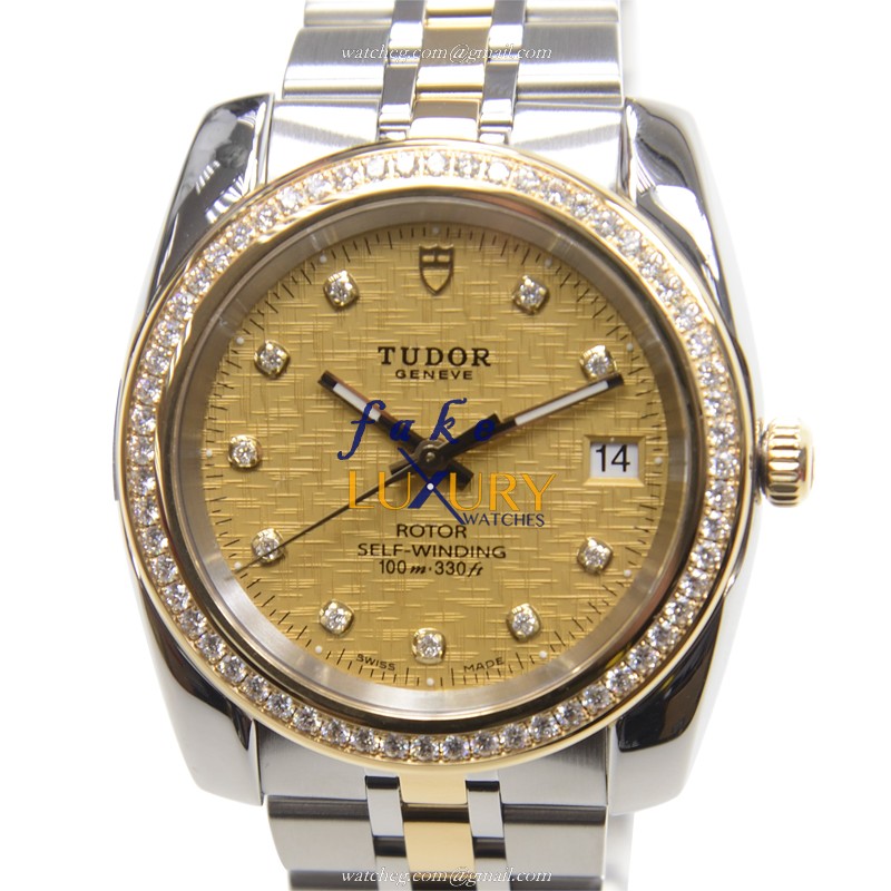 Tudor 21023-65583-10DI-CHCL CLASSIQUE - Automatic - Gold & Steel Case Replica Watch - Luxury Replica Watch