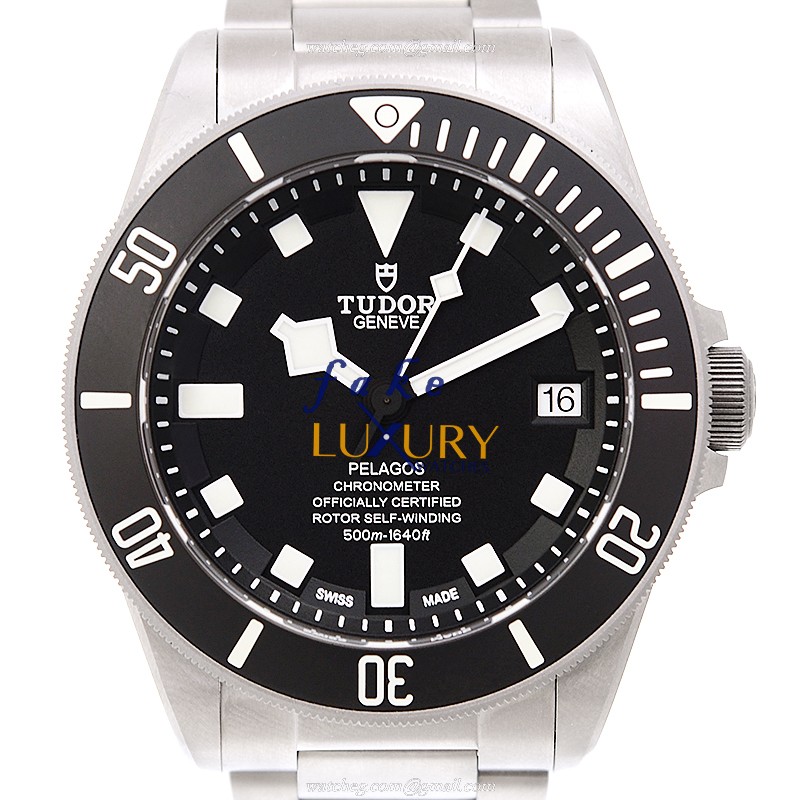 -25600TN - Tudor PELAGOS Automatic Titanium Replica Watch - Black Dial - Luxury Replica Watch