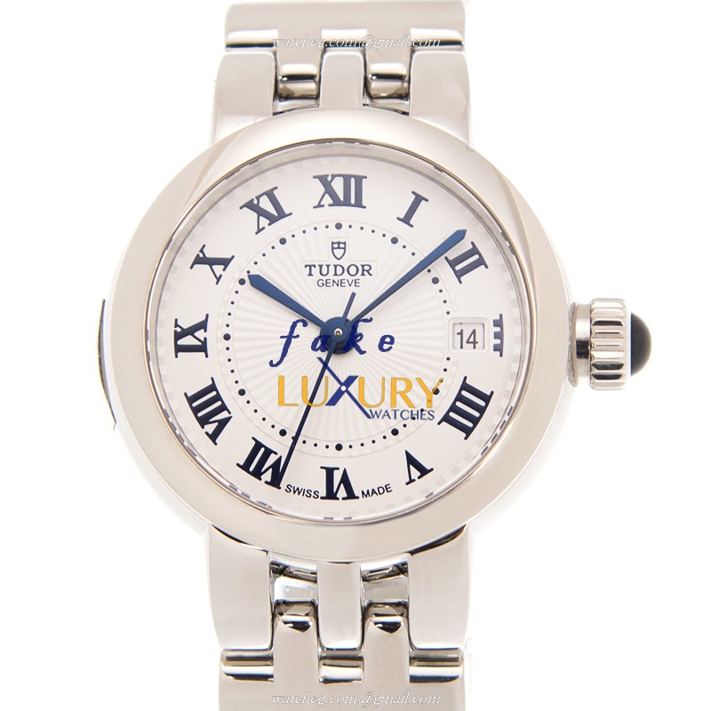 Tudor 35200-65710-WT CLAIR DE ROES Auto Stainless Steel - 26mm White Dial Replica Watch - Luxury Replica Watch