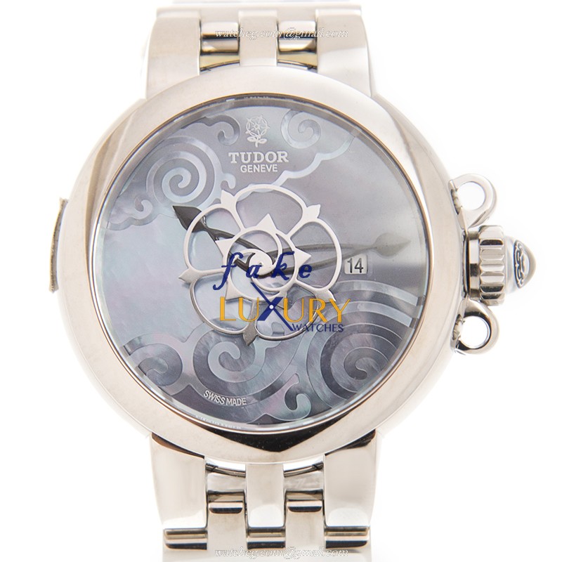 Tudor 35400-65740-NC-BL CLAIR DE ROSE Auto Swiss Movement Steel Case Blue Dial Replica Watch - Luxury Replica Watch