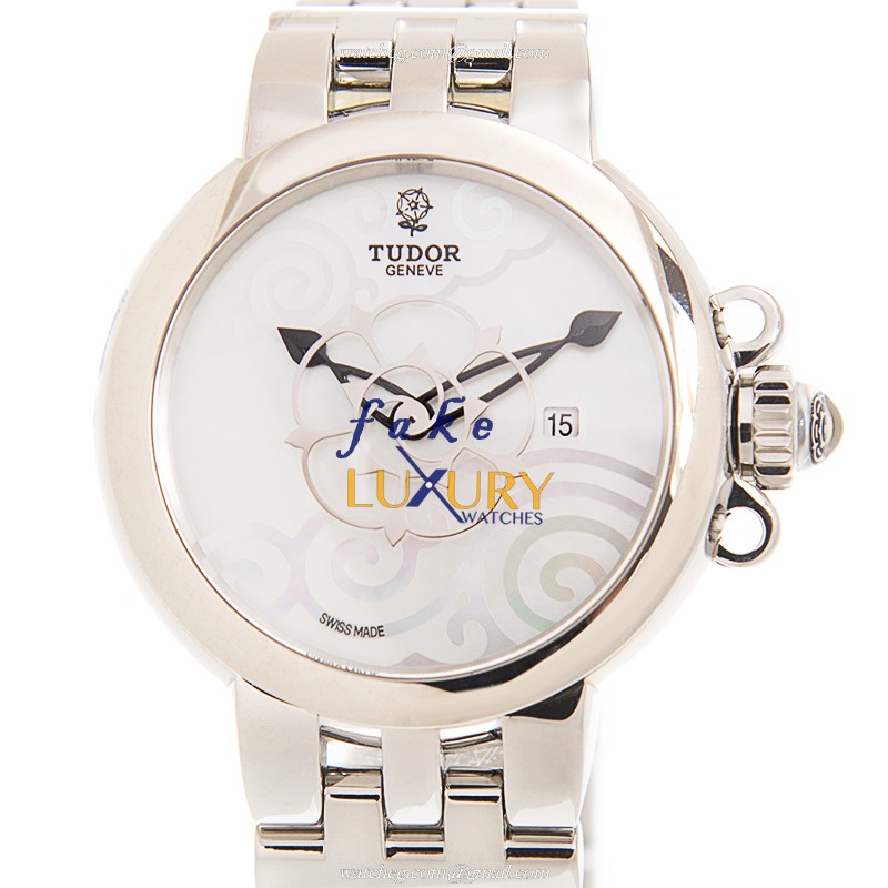Tudor 35400-65740-NC-WT CLAIR DE ROSE Automatic Silver Dial Stainless Steel Replica Watch - Luxury Replica Watch