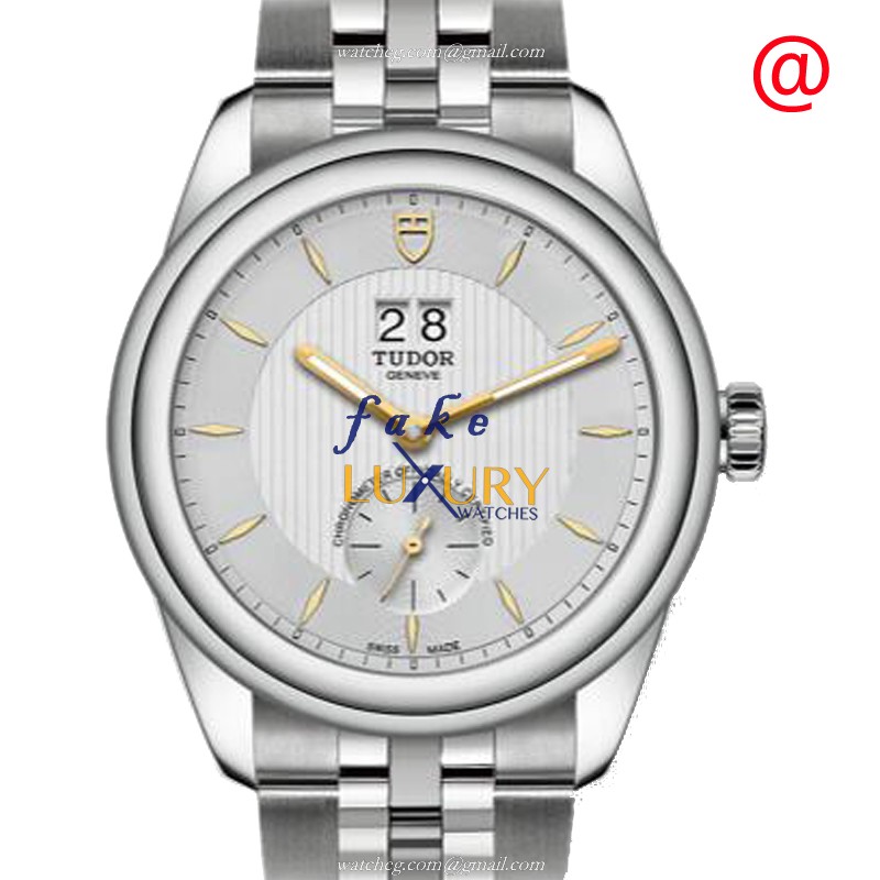 -57100SV-Replica Tudor Glamour Date Watch - Automatic - Silver Dial - Luxury Replica Watch