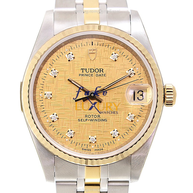 Tudor 72033-62453A-10DI-CHCL GLAMOUR DATE | Automatic | Gold & Steel | Replica Watch - Luxury Replica Watch