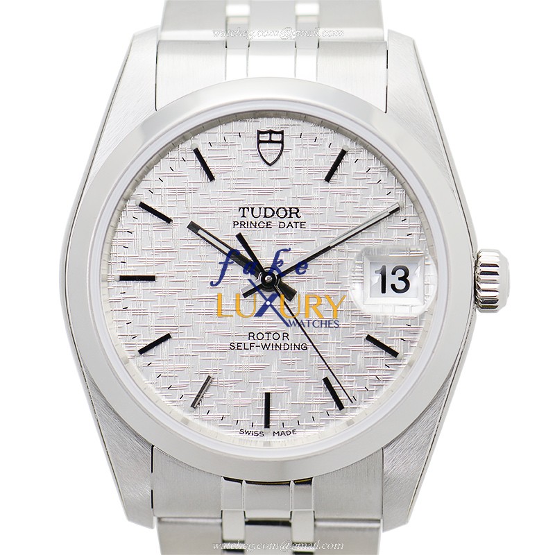 Tudor 74000-62470-SVCL PRINCE DATE-DAY Automatic Stainless Steel Replica Watch, Silver Dial - Luxury Replica Watch