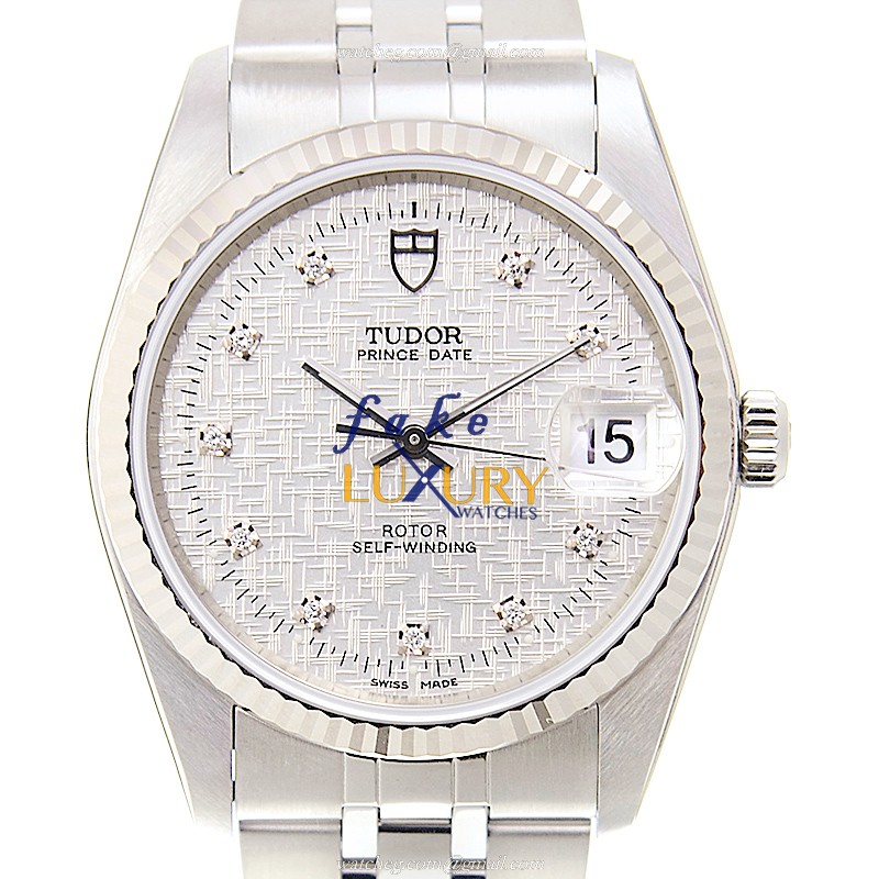 Tudor 74034-62470-10DI-SVCL PRINCE DATE Automatic 18kt White Gold & Steel | Replica Watch - Luxury Replica Watch