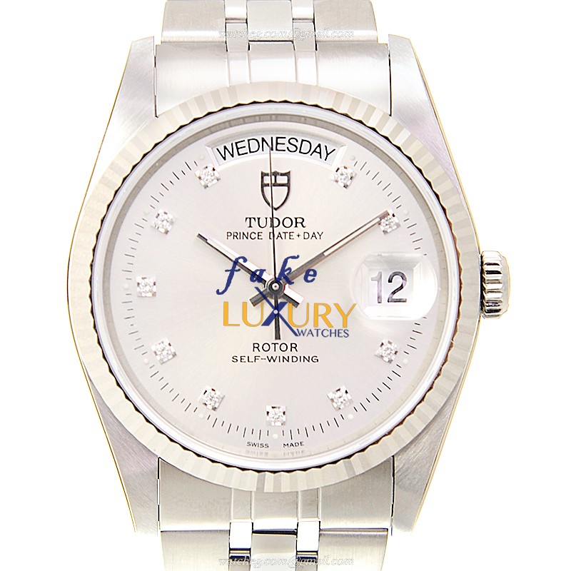 Tudor 76214-62480-10DI-SV PRINCE DATE-DAY Automatic - Steel Case - Replica Watch - Luxury Replica Watch