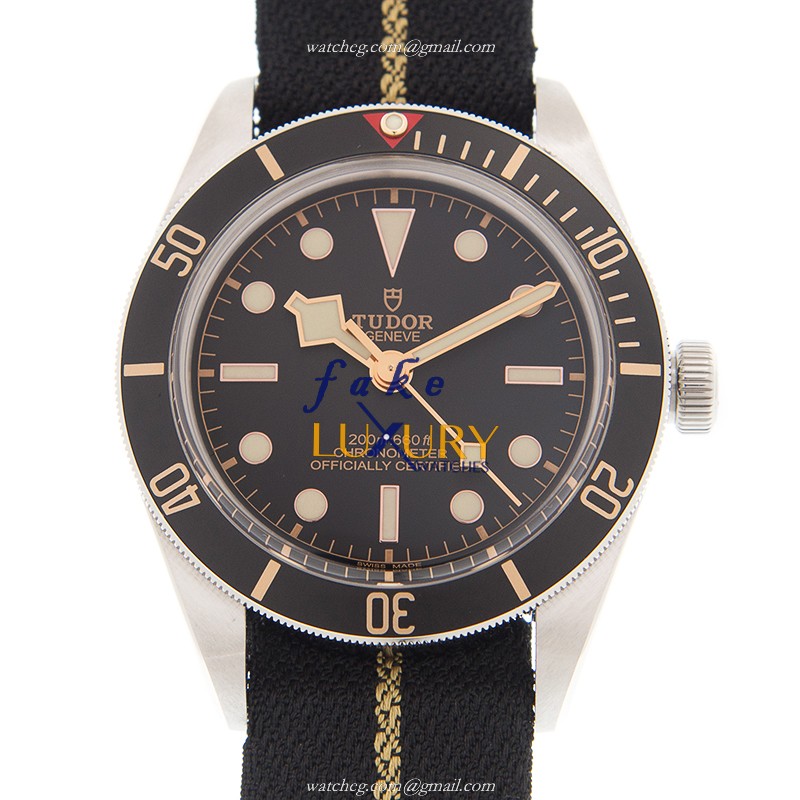 Tudor 79030N-CS BLACK BAY 1958 Automatic Steel Case Replica Watch - Swiss Movement, Black Dial - Luxury Replica Watch