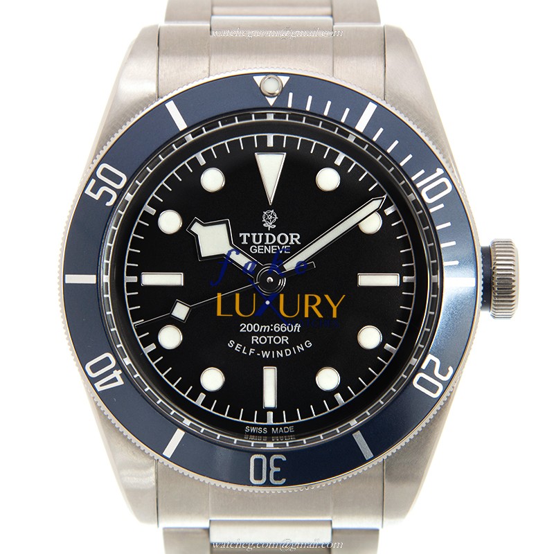 Tudor 79220B-STEEL HERITAGE BLACK BAY Automatic Silver Dial Steel Case Replica Watch - Luxury Replica Watch