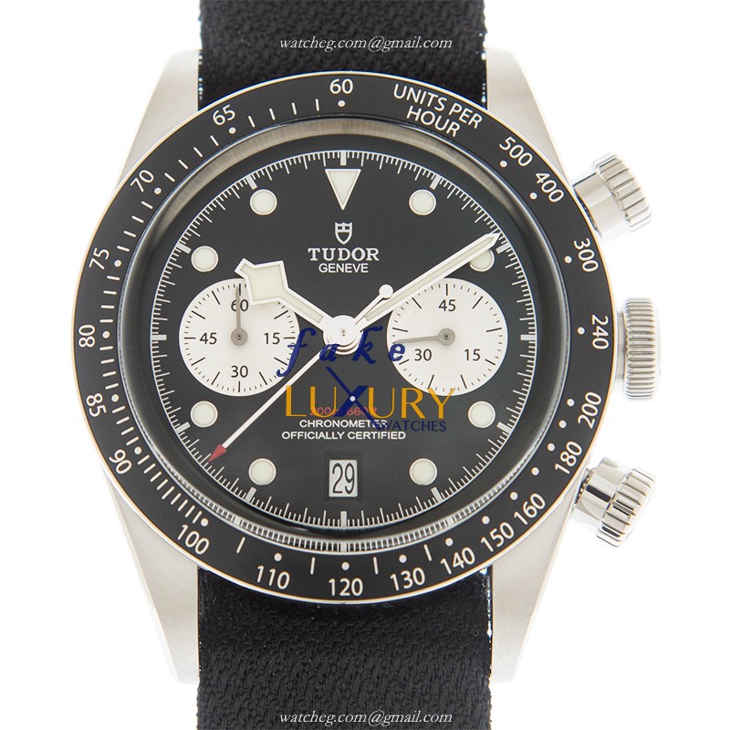 Tudor 79360NBK-CS BLACK BAY 1958 Automatic Stainless Steel Replica Watch - Swiss Movement, Black - Luxury Replica Watch