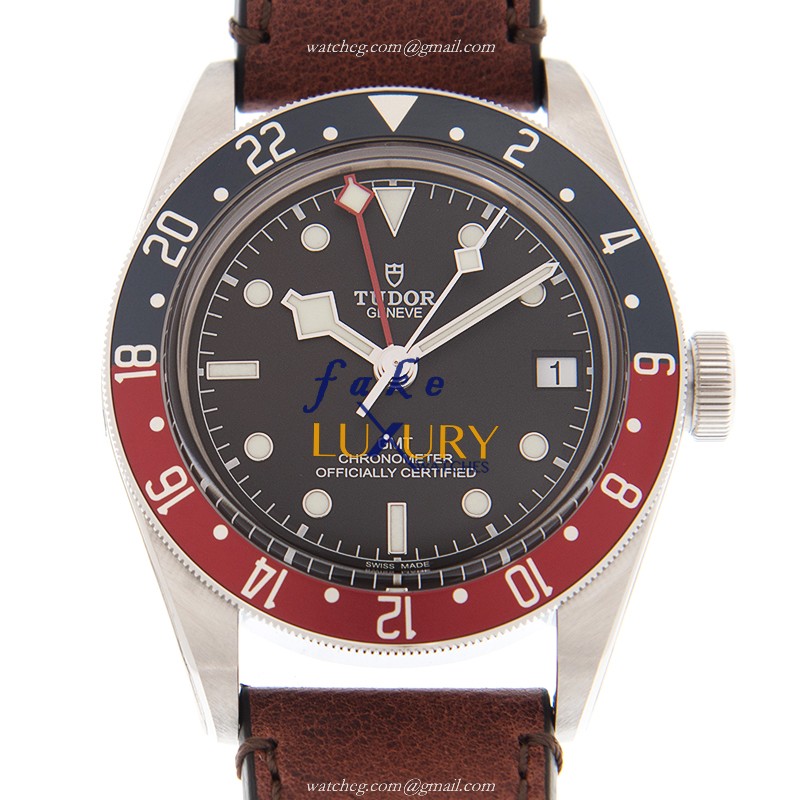 Tudor 79830RB-LEATHER STRAP Automatic Stainless Steel Replica Watch, Swiss Movement, Black Bay - Luxury Replica Watch