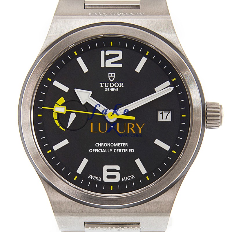 Tudor 91210N Replica Watch - Automatic Movement, Black Dial, Silver Stainless Steel Case - Luxury Replica Watch