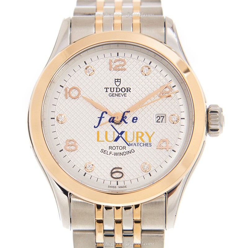 Tudor 91351-67011-6DI-SV 1926 Automatic 18kt Rose Gold & Steel Replica Watch, Swiss Movement - Luxury Replica Watch