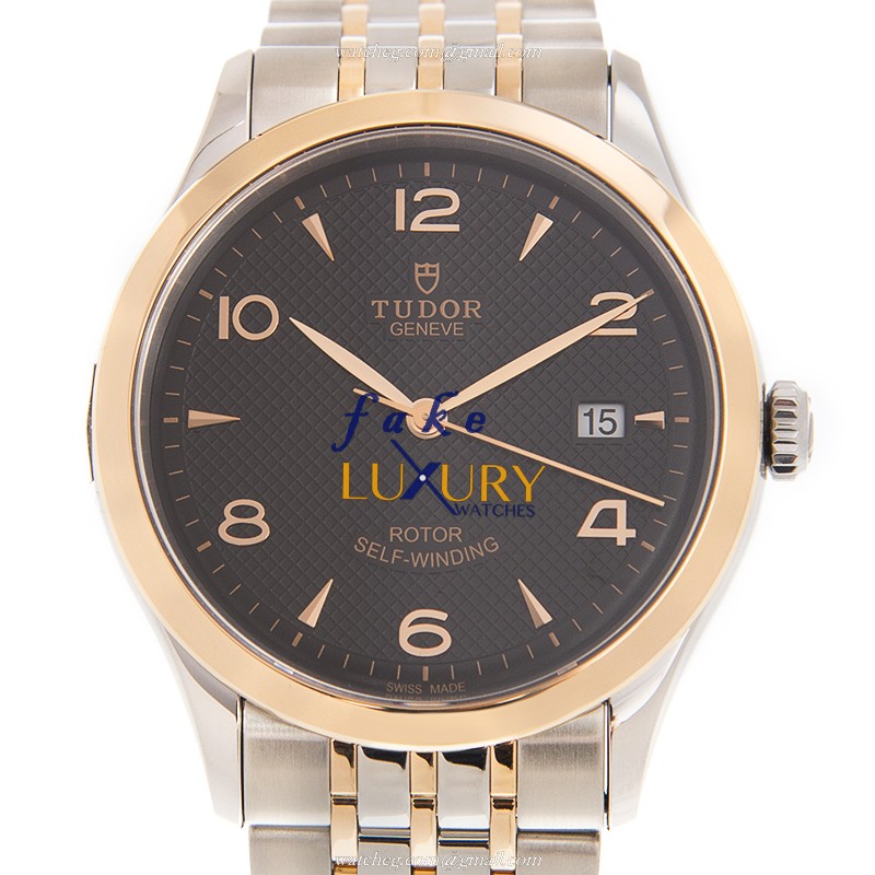 Tudor 91551-67051-BK 1926 Automatic Replica Watch With 18kt Rose Gold Steel Case Silver Dial - Luxury Replica Watch