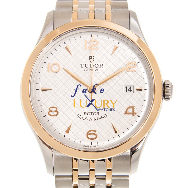 Tudor 91551-67051-SV 1926 Auto 18kt Rose Gold & Steel Case Replica Watch - Luxury Replica Watch