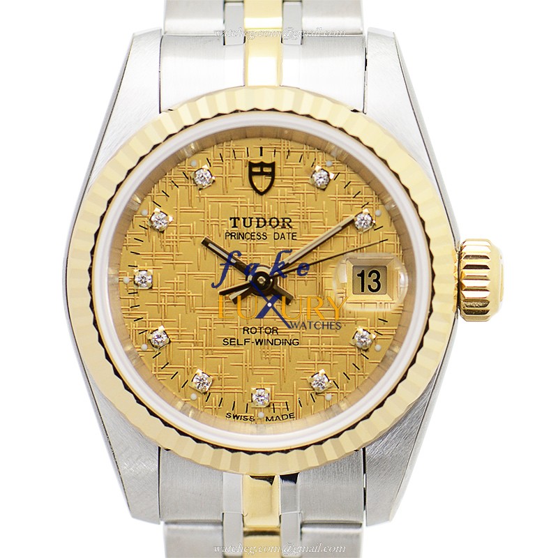 -92413-62433-10DI-CHCL Tudor Replica Watch - Automatic - Gold & Steel Case - Silver & Gold Strap - Luxury Replica Watch