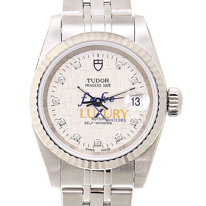 Tudor 92414-62430-10DI-SVCL Heritage Advisor - Automatic - 18kt White Gold & Steel Case - Replica