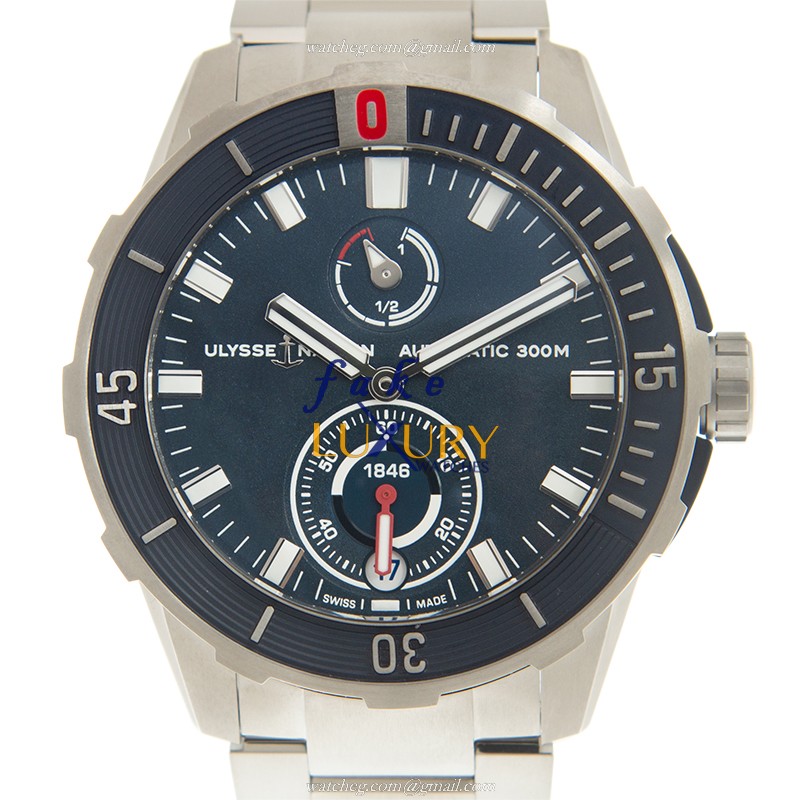 1183-170-7M/93 - Ulysse Nardin DIVERS Replica Watch Automatic Blue Dial Steel - Luxury Replica Watch