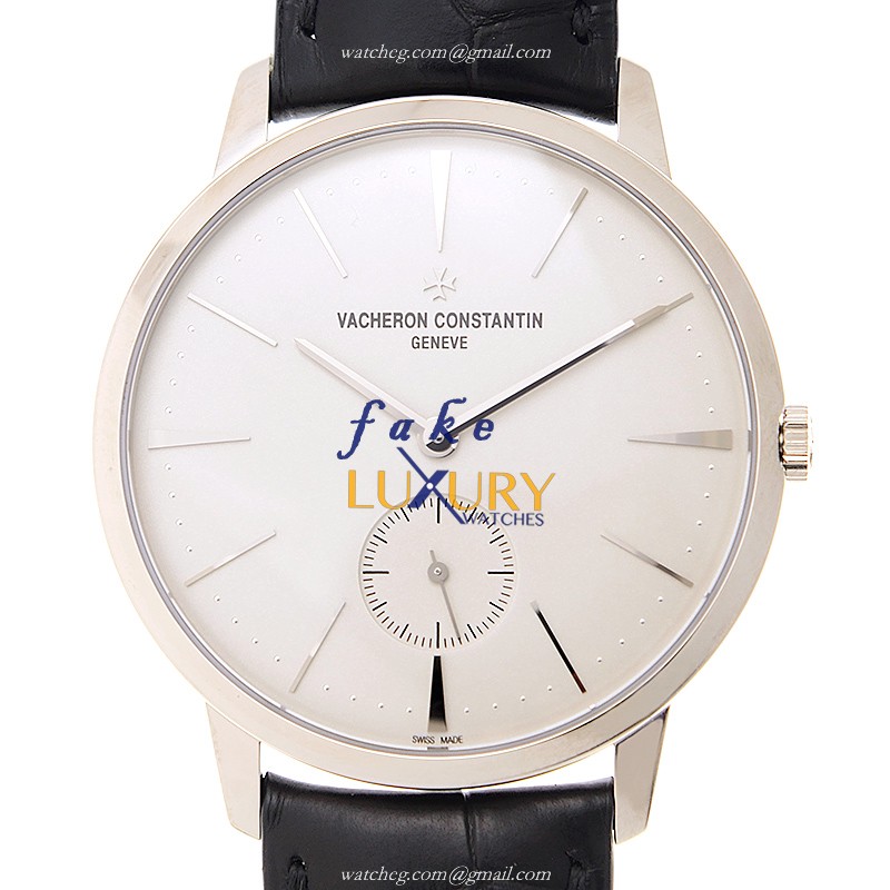 Vacheron Constantin Patrimony Traditionelle 1110U/000G-B086 Manual Wind White Dial Replica Watch - Luxury Replica Watch