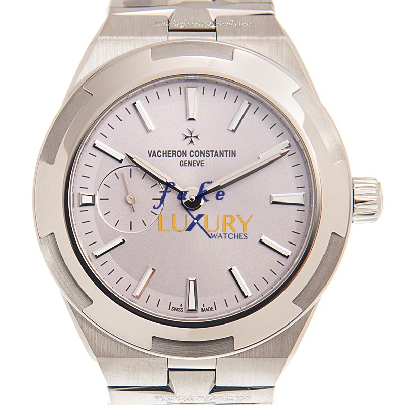Vacheron Constantin Overseas 2300V/100A-B078 Automatic Silver Dial Stainless Steel Replica Watch - Luxury Replica Watch