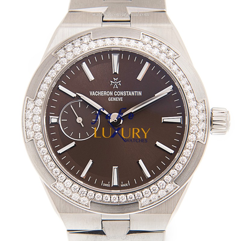 Vacheron Constantin 2305V/100A-B171 Replica Watch, Automatic, Brown Dial, Silver Steel Bracelet - Luxury Replica Watch