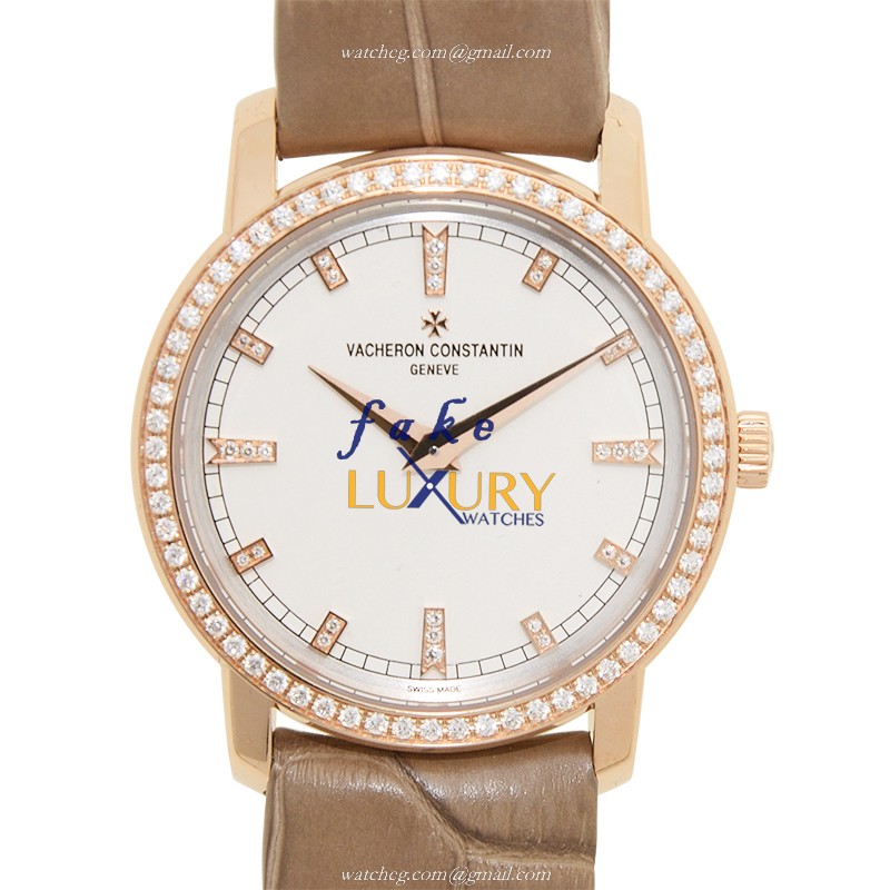 25558/000R-9406 - Vacheron Constantin Traditionnelle Replica Watch - Quartz - 18kt Rose Gold - Luxury Replica Watch